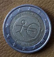 2 Euro Münze Strichmänchen Belgien 1999 - 2009 Nordrhein-Westfalen - Gelsenkirchen Vorschau