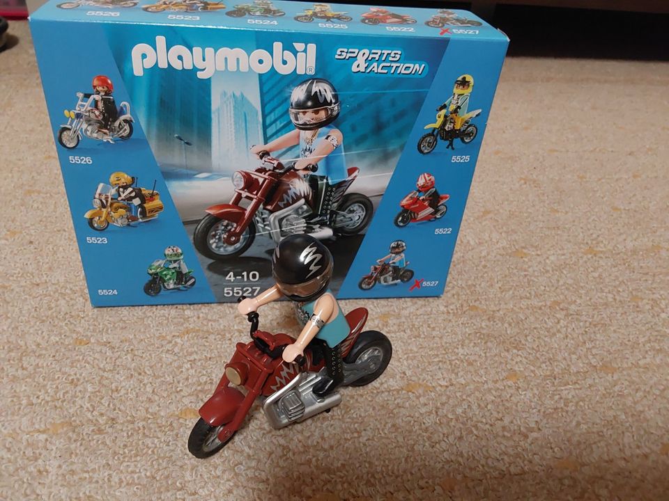 Playmobil Motorrad + Fahrer Sports & Action 5527 in Kreis Pinneberg -  Pinneberg | Playmobil günstig kaufen, gebraucht oder neu | eBay  Kleinanzeigen ist jetzt Kleinanzeigen