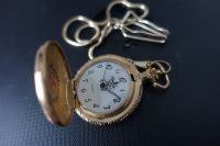 Uhr,Taschenuhr,Goldfarben,Quartz,Vintage,Retro Bayern - Ergolding Vorschau