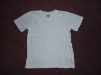 T-Shirt basics Shirt uni weiß Topolino Größe 128 fast wie neu Niedersachsen - Wunstorf Vorschau