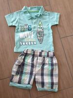 LITTLE REBEL Baby Sommer Kombi Poloshirt Shorts Gr 12-18M "Surfer Nordrhein-Westfalen - Drensteinfurt Vorschau