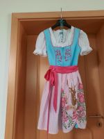 Dirndl ~ türkis/pink ~ mit Bluse und Kette Fakten Größe S (36) Bayern - Schwabmünchen Vorschau