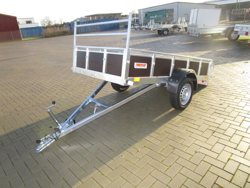 750 KG Trailwood Anhänger, 2,5x1,25m, 100 Km, Kippbar, GN 115 in Syke