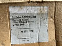Stockschrauben M10x200 EPDM DIN6923 Sachsen - Hoyerswerda Vorschau