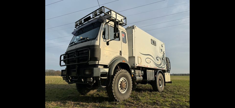 Mercedes-Benz SK 1831 4x4 Offroad Expeditionsmobil Wohnmobil in Perleberg