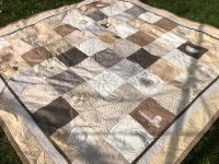 Tagesdecke Patchwork Quilt Handarbeit handmade Stickerei 2x2m Niedersachsen - Stoetze Vorschau