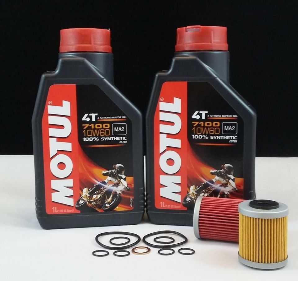 Service Kit Ölfilter+Motul 7100 10W60 passt für Husqvarna 701 in Weinbach