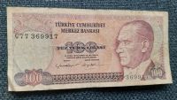 Türkei 100 Lira 1970 Geldschein Rheinland-Pfalz - Igel Vorschau