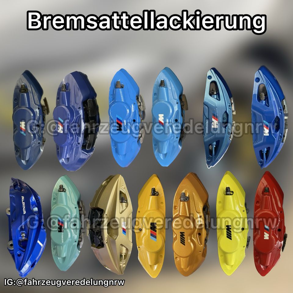 ✅ BREMSSATTEL BREMSEN AUTO LACKIERUNG LACKIEREN BREMSE ✅ in Recklinghausen