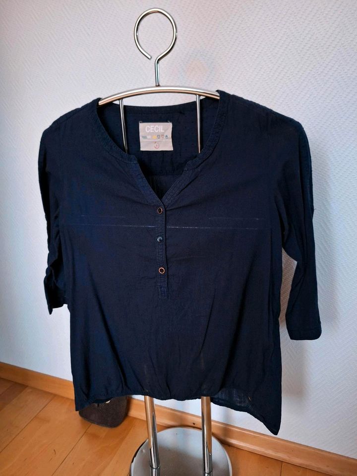 Bluse kurzarm und 3/4 Cecil L M 38 40 blau dunkel Maß beachten in  Niedersachsen - Osnabrück | eBay Kleinanzeigen ist jetzt Kleinanzeigen