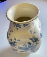 VILLEROY& BOCH Vase blaue Blumen Vintage Goldrand Niedersachsen - Lauenbrück Vorschau