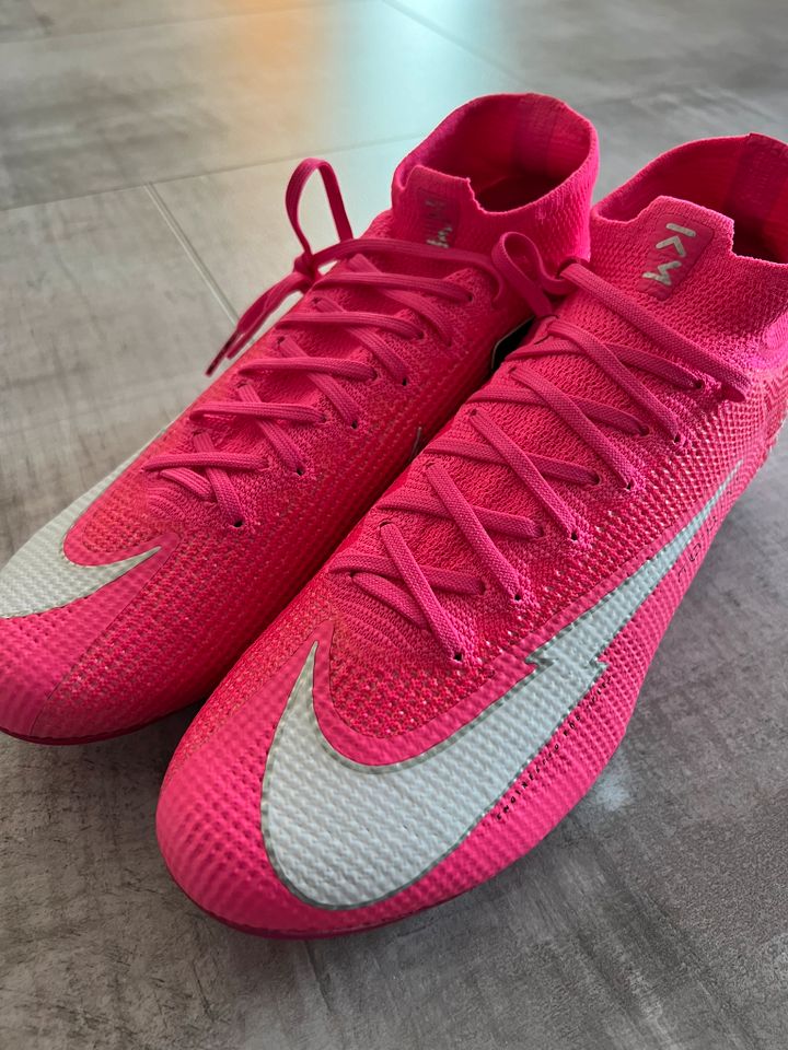 Nike Mercurial Superfly 7 Elite Mbappe Rose FG Pink Blast 43 9.5 in Wittstock/Dosse