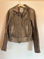 PEPE JEANS* Lederjacke, Stone, Vintage, Gr. S, Top Zustand! Bayern - Reisbach Vorschau