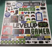 Photoplay Sticker  "Gamer-Elements" (Format 30x30cm) Hessen - Kelkheim Vorschau