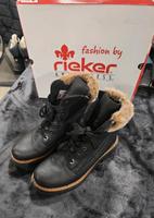 Winterschuhe von Rieker.  Farbe: schwarz Größe: 39 Sachsen - Dahlen Vorschau