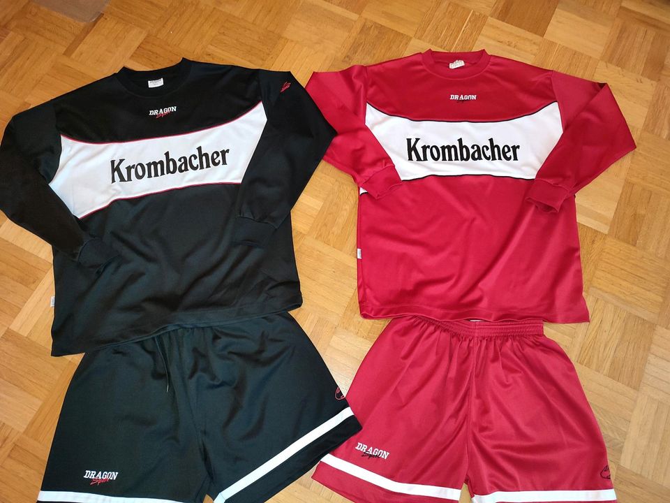 Neu 2 Krombacher Trikot-Sets Fußball EM Sammler Turnier  Vatertag in Emmerthal