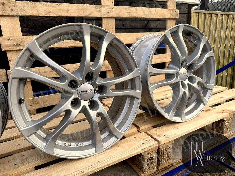 SUPER ZUSTAND ➡️ ANZIO 17 Zoll Alufelgen 5x112 ET42 Felgen ➡️ Mercedes E W211 W212 CLA A B W177 VW Caddy Tiguan Passat B5 B8 CC Audi A4 B6 B7 Q2 TT Q3 Seat Leon Ateca Exeo Skoda Kodiaq Superb Octavia in Bünde