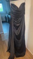 Abendkleid Satin schwarz Größe 48/40 Berlin - Neukölln Vorschau