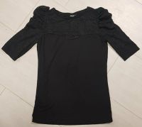 schönes schwarzes Shirt für Damen, Größe 44 Sachsen-Anhalt - Zickeritz Vorschau
