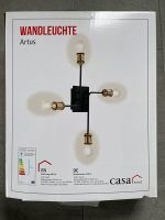 Casa Nova Wandleuchte ARTUS LED Industrie Lampe Schwarz Gold NEU Nordrhein-Westfalen - Oer-Erkenschwick Vorschau