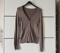 Dünne Strickjacke in  Taupe Größe S /36 Schleswig-Holstein - Seth Holstein Vorschau