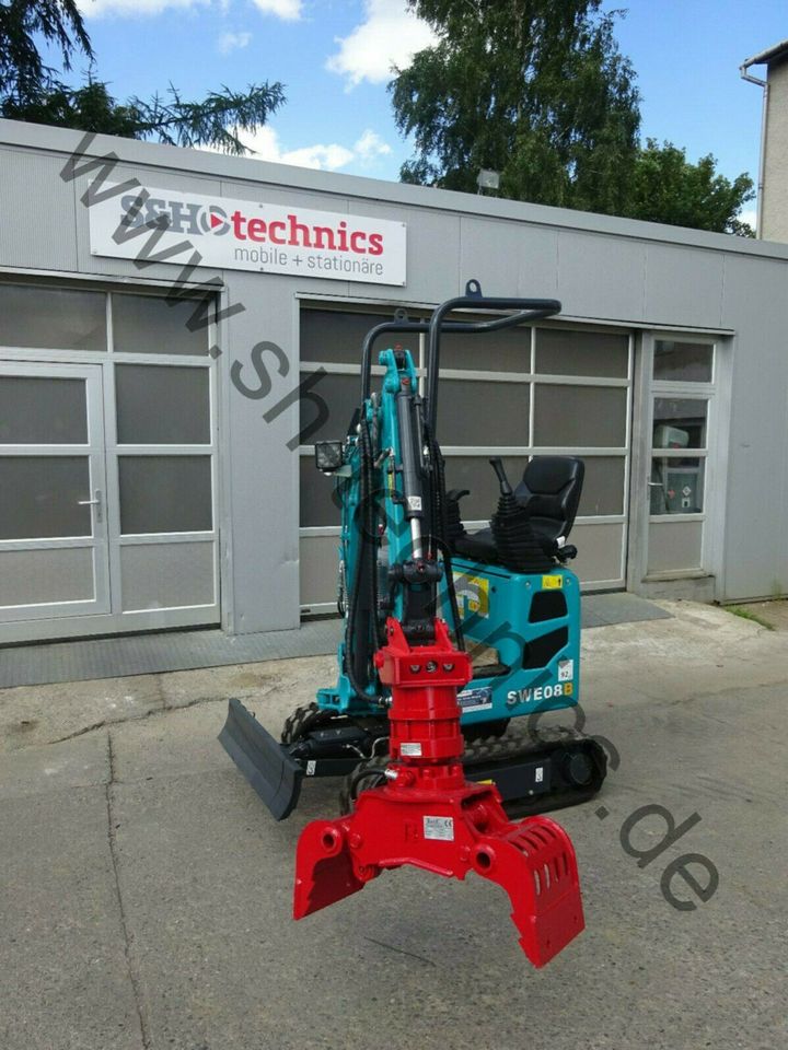 Sortiergreifer Greifer Minibagger bis 3 t (MS01/MS03) NEU in Königswalde