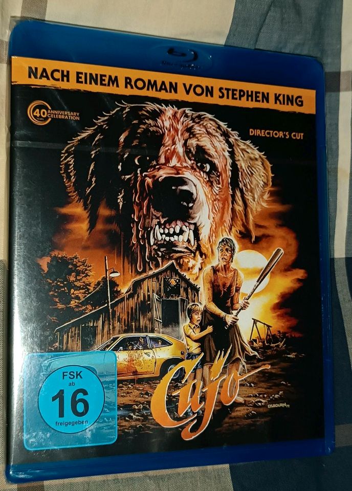 Cujo / Stephen King Amaray Blu Ray/ Directors Cut in Hodenhagen