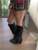 Schwarze Stiefel von Berschka Hannover - Linden-Limmer Vorschau