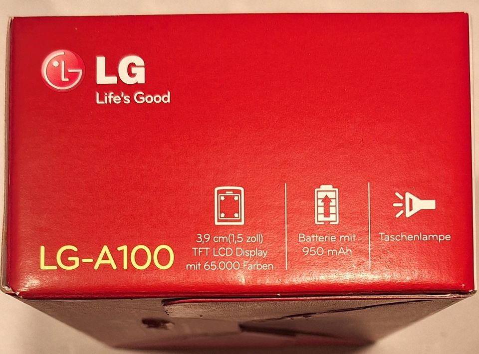 LG A 100 Handy komplett mit Zubehör neu OVP unbenutzt in Neufahrn