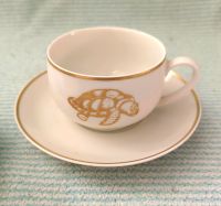 Tasse Hutschenreuther vintage Schildkröte Gold Moccatasse Niedersachsen - Braunschweig Vorschau