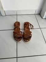 Tamaris Leder-Sandalen Farbe Braun/Cognac Gr.41 Bayern - Hirschaid Vorschau