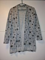 Cardigan, Strickjacke mit Sternen, grau, Gr. 146 / 152 Niedersachsen - Stelle Vorschau