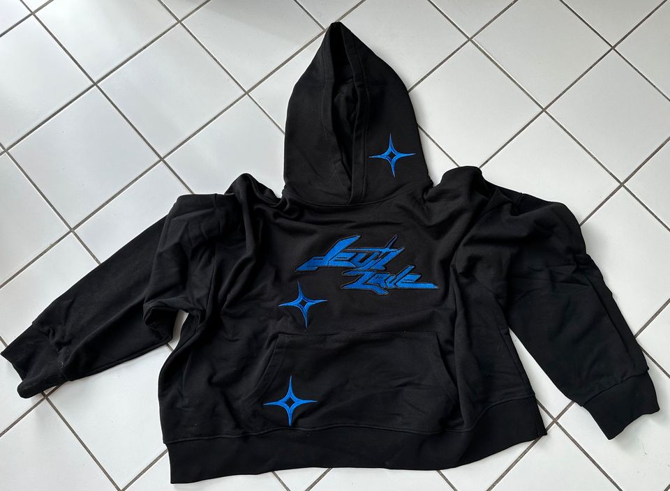 Devil Love Clothing Star Tracksuit, Größe M, schwarz/blau in Berlin