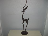 Afrikanische Figur Deko >GAZELLE< Höhe 56 cm Niedersachsen - Ilsede Vorschau