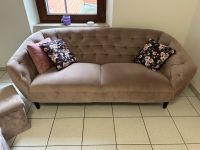 2 schöne Ria Actona Couch Sofa rosa neuwertig Hessen - Herborn Vorschau