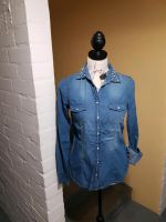 Jeanshemd, Jeansbluse,  Gr 34, Bluse, Hemd, Schleswig-Holstein - Hemdingen Vorschau