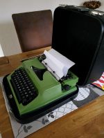 Präsident 1500 de luxe Retro Schreibmaschine grün Duisburg - Rheinhausen Vorschau