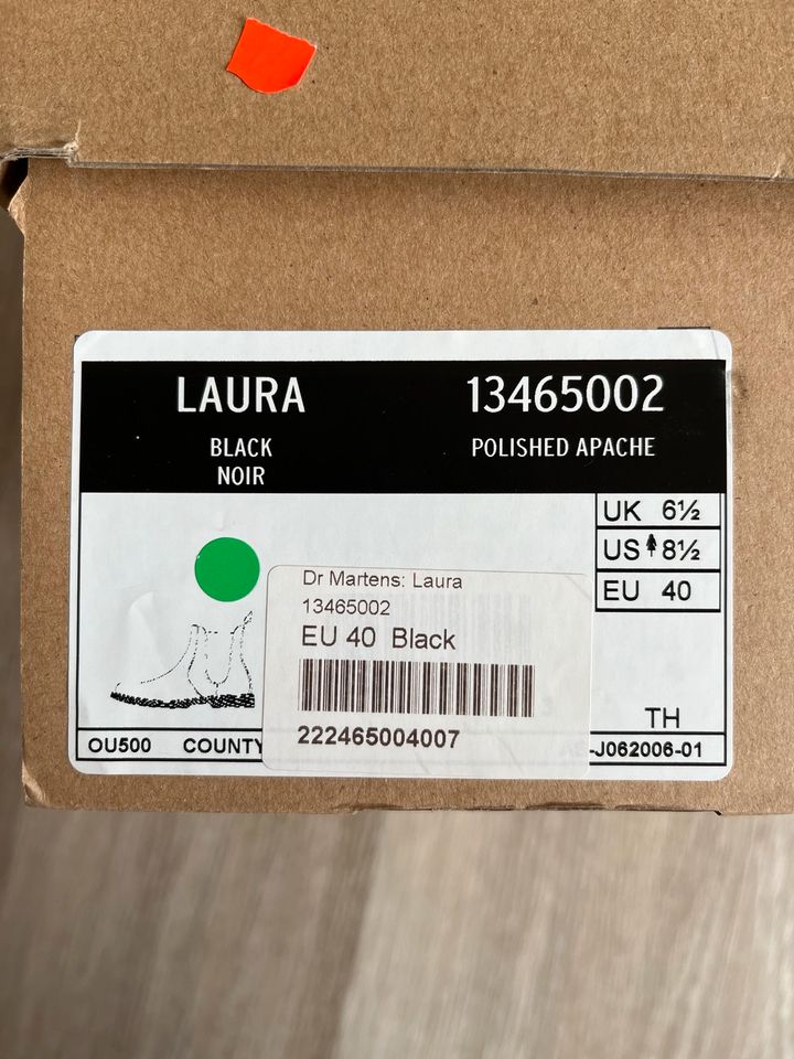 Chelsea Boots Dr. Martens „Laura“ Größe 40 schwarz in Roxel