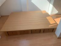 Pappbett „Dream 150“ Firma Stange 140*200 inkl Schubladen NP 210€ Hannover - Vahrenwald-List Vorschau