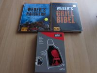 NEU Weber Bücherset - Grill Bibel & Räuchern, inkl. Weber Schürze Baden-Württemberg - Öhningen Vorschau