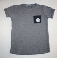 Petit Sofie Schnoor T-Shirt Gr. 140 grau schwarz Shirt Skandi Schleswig-Holstein - Lübeck Vorschau