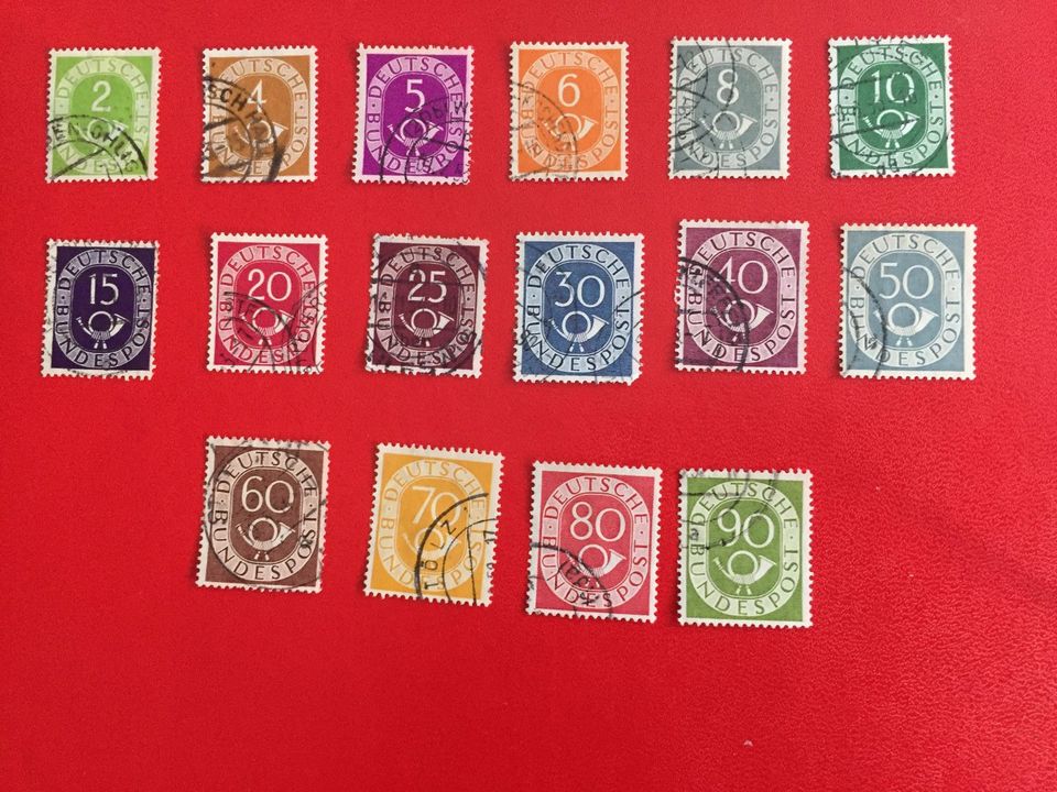 Briefmarken in Lehrensteinsfeld