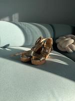 Jimmy Choo Sandalen Wedges Plateau 41 Hessen - Bad Vilbel Vorschau