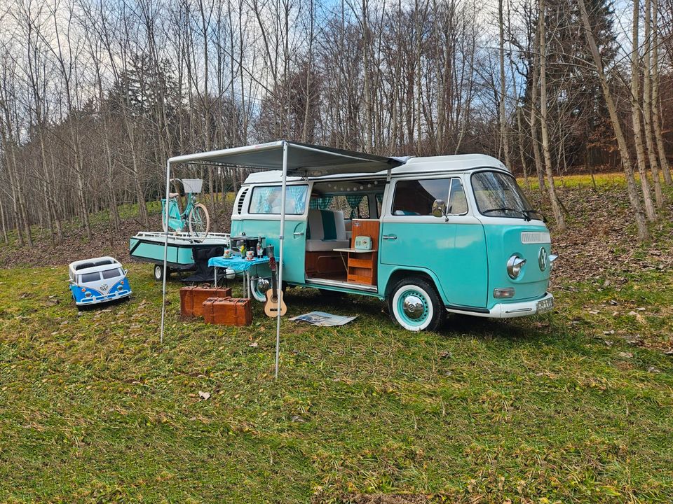 Original deutscher VW T2a Westfalia inkl. Zeltanhänger TOP in Berchtesgaden