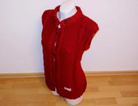 HOMEMADE Pullunder Gr. L 40/42 rot Strick Pullover Pulli Sachsen - Plauen Vorschau