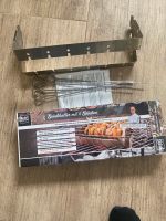 Grill Spießhalter inkl 6 Spieße wie neu Berlin - Spandau Vorschau