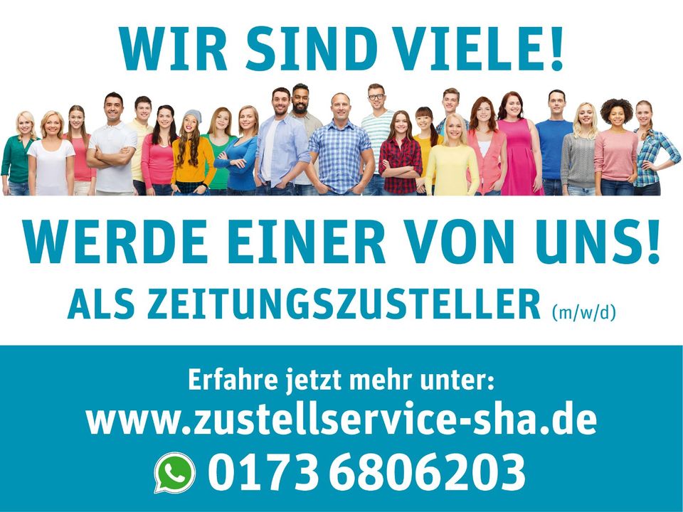 Nebenjob | Minijob | Teilzeit (w/m/d) in Breiteich in Schwäbisch Hall