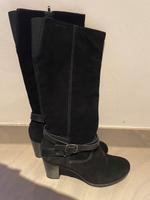 Tamaris Stiefel Wildleder Schwarz Größe 40 Bayern - Maisach Vorschau