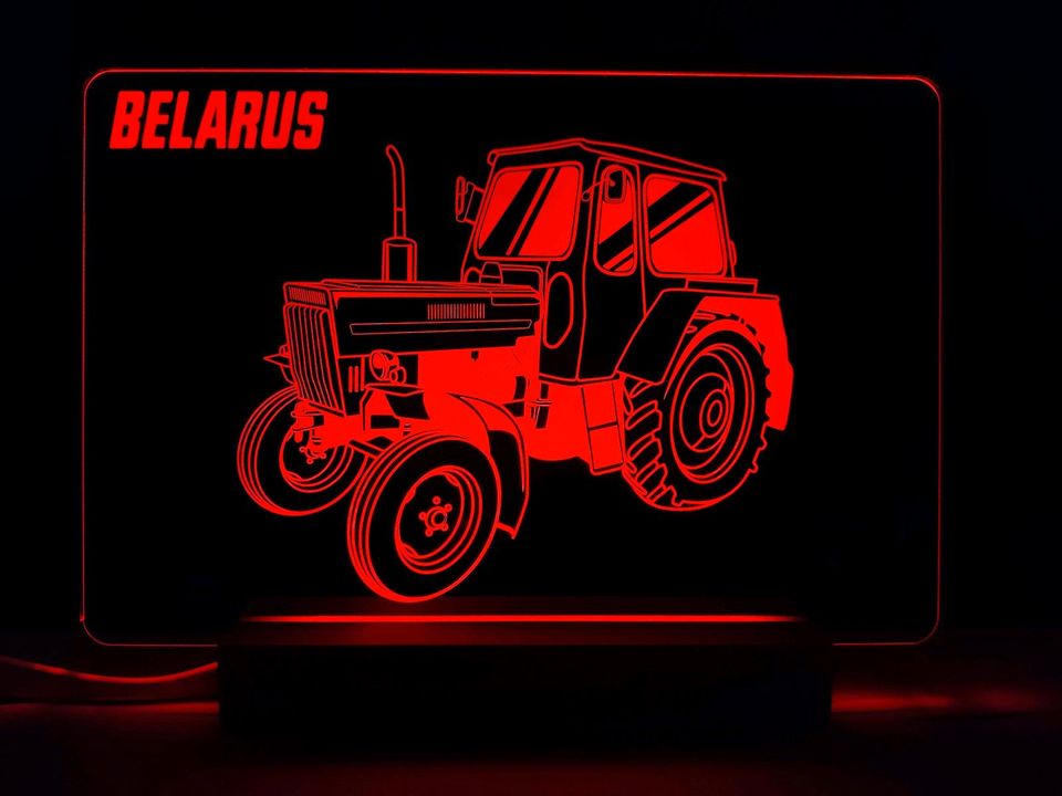 Belarus MTS 80 Oldtimer LED Schild Maschine Fahrzeug DDR Robur in Emlichheim