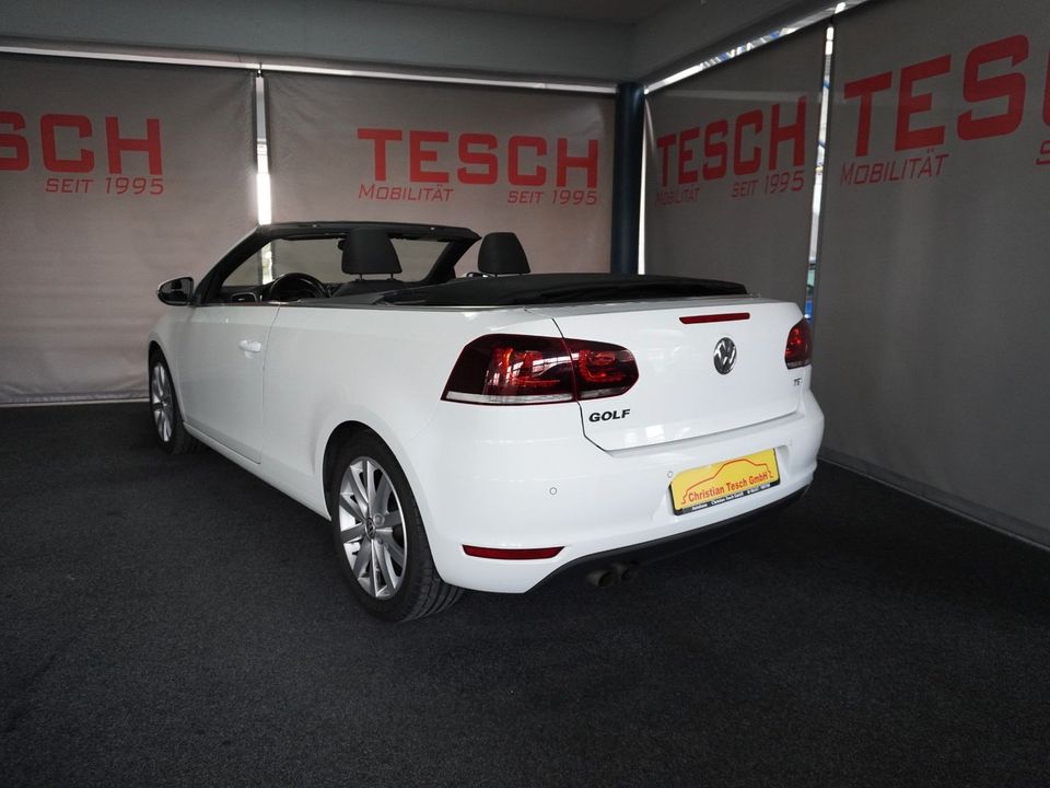 Volkswagen Golf Cabriolet 1.4 TSI 2.Hand NAVI SHZ PDC in Pfungstadt